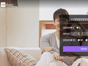 'zhenai.com' screenshot