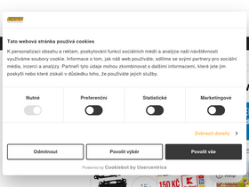 'elfetex.cz' screenshot