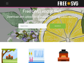'freesvg.org' screenshot