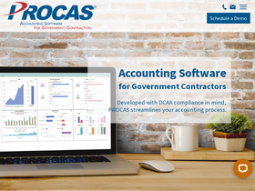 'procas.com' screenshot
