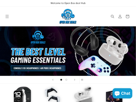 openbox-deals.com homepage screenshot