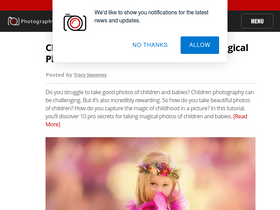'courses.photographypro.com' screenshot