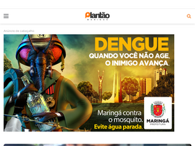 'plantaomaringa.com' screenshot