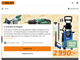 'bolist.se' screenshot
