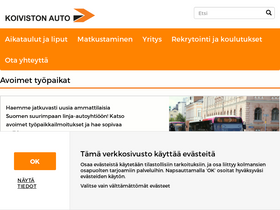 'koivistonauto.fi' screenshot