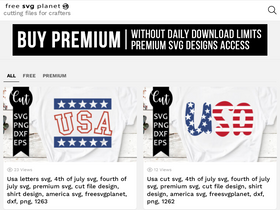 'freesvgplanet.com' screenshot