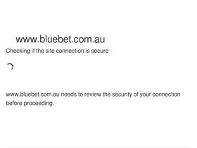 'bluebet.com.au' screenshot