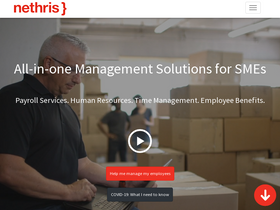 'nethris.com' screenshot