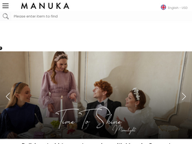 'manuka.com.tr' screenshot
