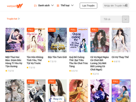 'wattpad.vn' screenshot