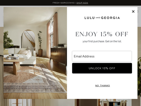 'luluandgeorgia.com' screenshot