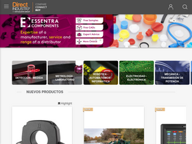 'directindustry.es' screenshot