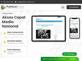 'publikasimedia.com' screenshot