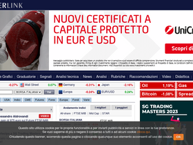 'traderlink.it' screenshot