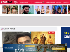 'filmibeat.com' screenshot