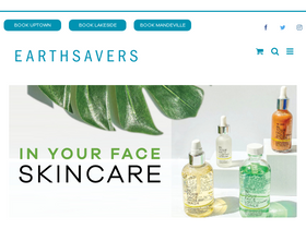 earthsaversonline.com homepage screenshot