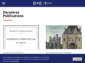 'ehne.fr' screenshot
