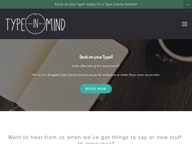 'typeinmind.com' screenshot