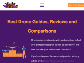 'dronesgator.com' screenshot