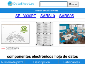 'datasheet.es' screenshot