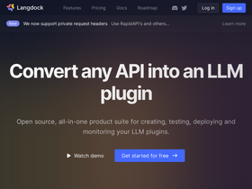 Langdock - Empower teams with AI-driven chat, data analysis, and workflow automation.