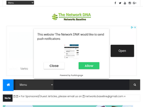 'thenetworkdna.com' screenshot