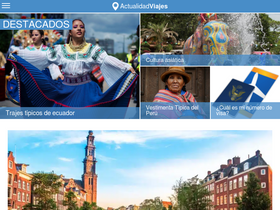 'actualidadviajes.com' screenshot