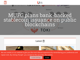 'ledgerinsights.com' screenshot