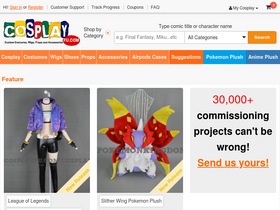 'cosplayfu.com' screenshot
