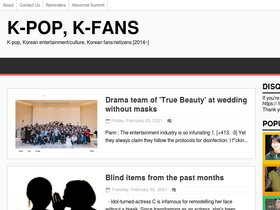 'kpopkfans.blogspot.com' screenshot