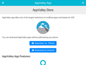 'appvalleyapp.com' screenshot