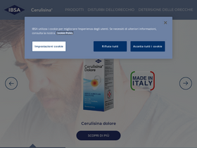 'cerulisina.it' screenshot