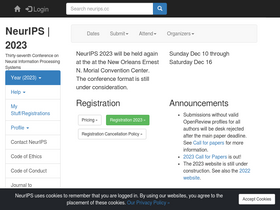 'nips.cc' screenshot