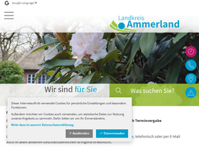 'ammerland.de' screenshot