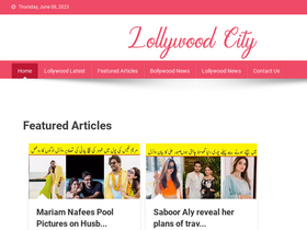 'lollywoodcity.com' screenshot