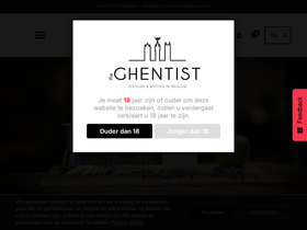 theghentist.com homepage screenshot