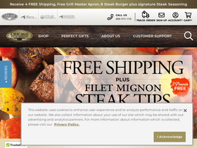 'mychicagosteak.com' screenshot