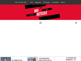'mninoticias.com' screenshot
