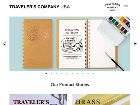 'travelerscompanyusa.com' screenshot