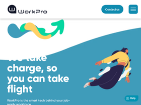 'workpro.com.au' screenshot