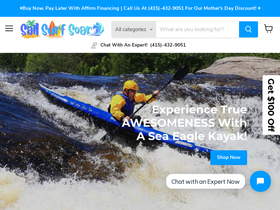 sailsurfsoar.com homepage screenshot