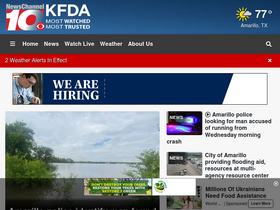 'newschannel10.com' screenshot