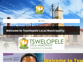 tswelopele.gov.za