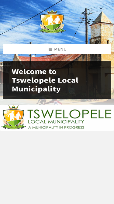 tswelopele.gov.za