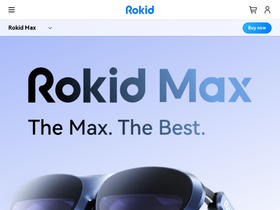 Global Rokid website screenshot