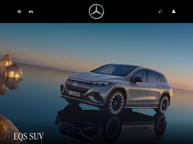 'mercedes-benz.ie' screenshot
