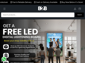 b2bzone.in homepage screenshot