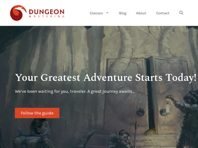 'dungeonmastering.com' screenshot