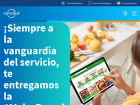 'cencosud.com' screenshot