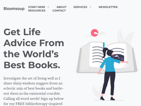 'bloomsoup.com' screenshot